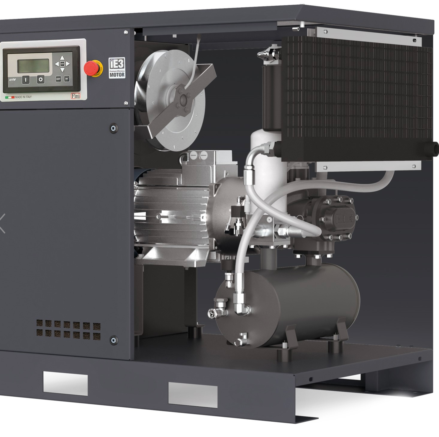 SIP RS5.5-10-270DD/RD 270ltr Rotary Screw Compressor with Dryer - 05343 - airlinkcompressors.com