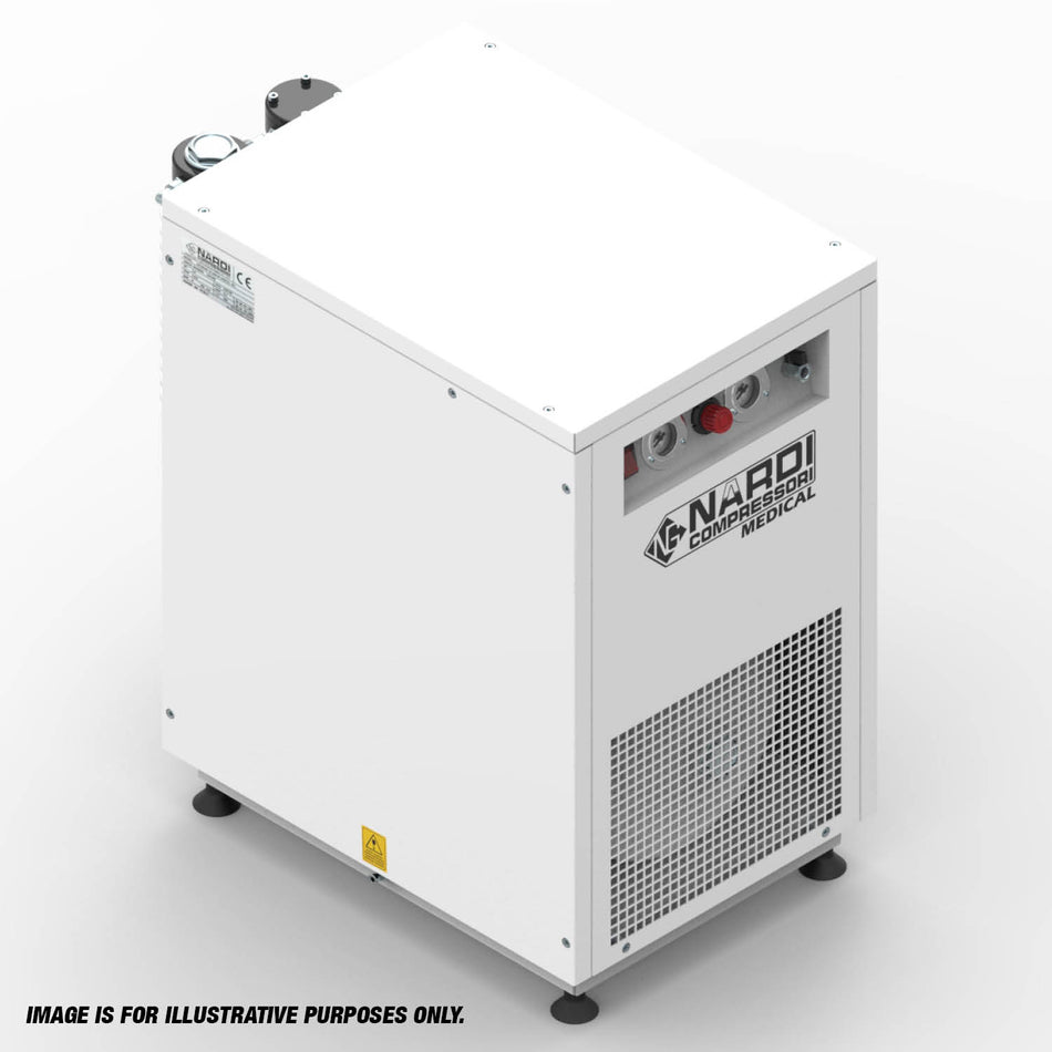 NARDI EXTREME SD 2.00HP 30ltr Super Silenced Dental Compressor - airlinkcompressors.com