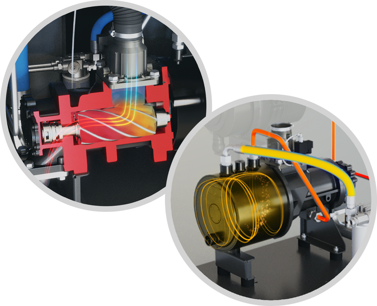 Hertz FRECON PLUS pm 15kw VSD Direct Drive Tank Mounted Screw Compressor & Dryer - Compressed Air Online - airlinkcompressors.com