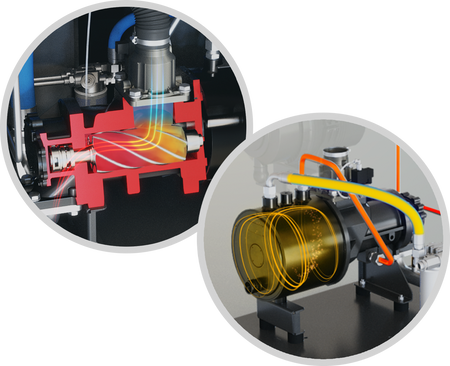 Hertz FRECON PLUS pm 15kw VSD Direct Drive Tank Mounted Screw Compressor & Dryer - Compressed Air Online - airlinkcompressors.com