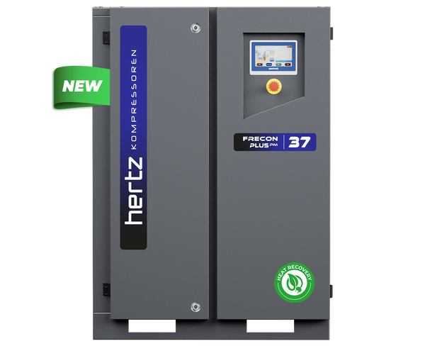 Hertz FRECON PLUS pm 75kw VSD Direct Drive Base Mounted Screw Air Compressor - Compressed Air Online - airlinkcompressors.com