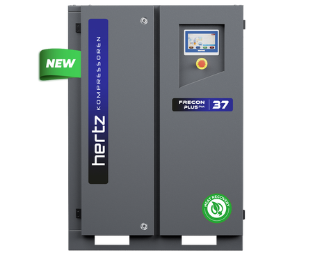 Hertz FRECON PLUS pm 75kw VSD Direct Drive Base Mounted Screw Air Compressor - Compressed Air Online - airlinkcompressors.com