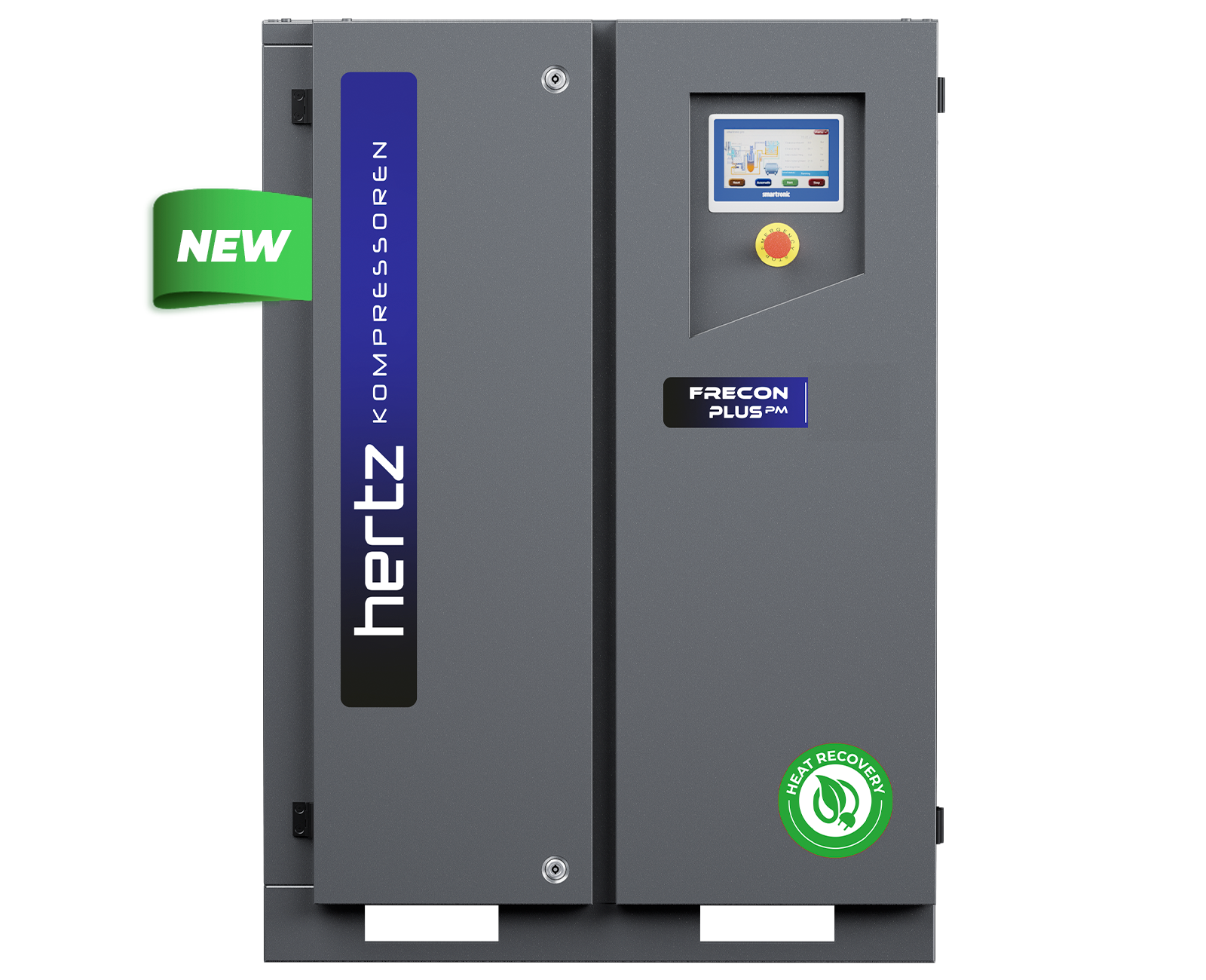 Hertz FRECON PLUS pm 30kw VSD Direct Drive Base Mounted Screw Air Compressor - Compressed Air Online - airlinkcompressors.com