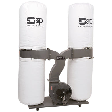 SIP 3HP Double Bag Dust Collector  Part Number  1956
