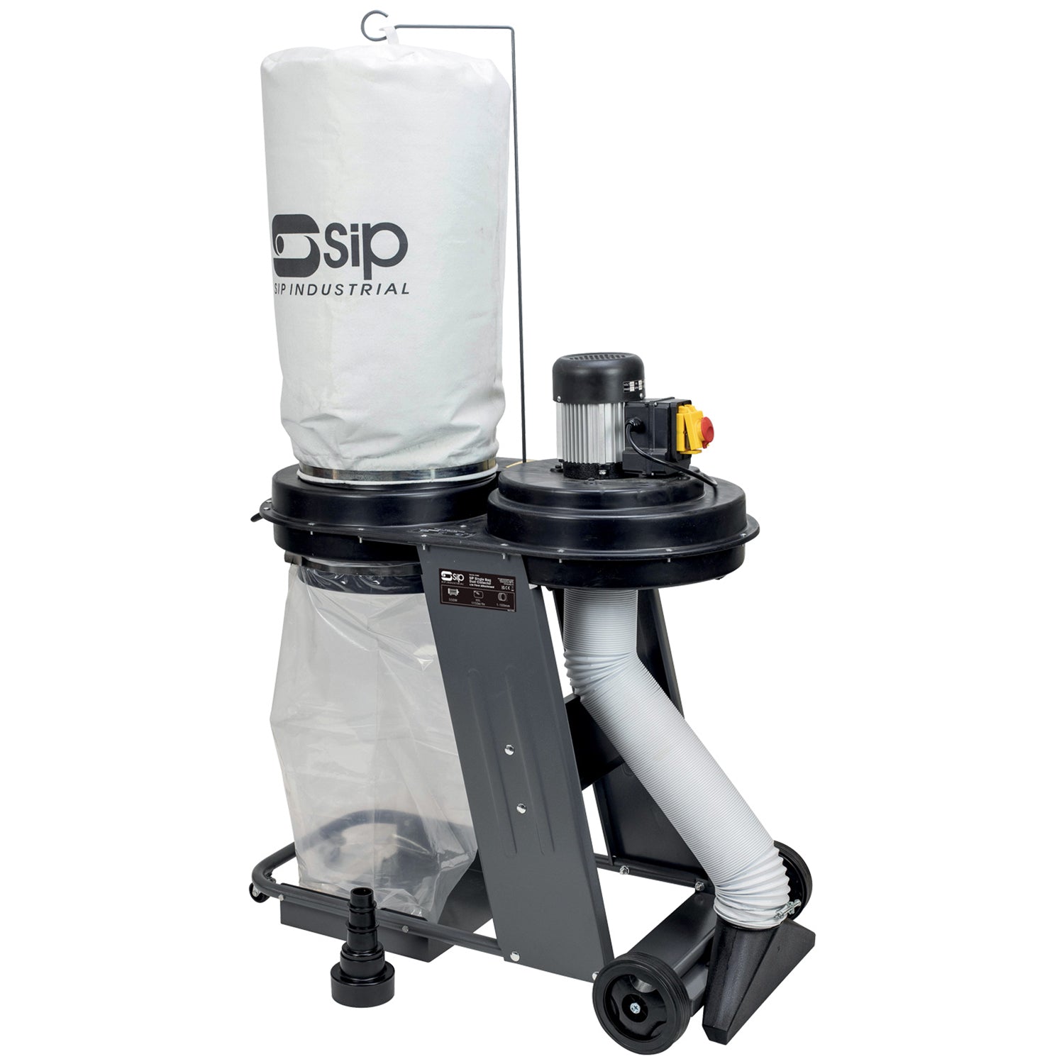 SIP Single Bag Dust Collector w/ Attachments