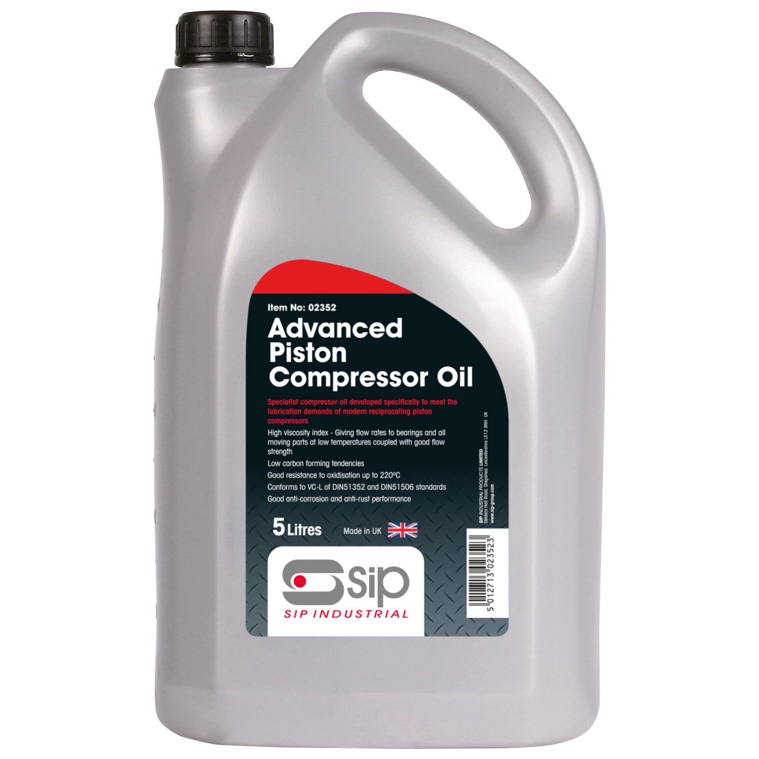 SIP 5ltr Advanced Compressor Oil - 02352