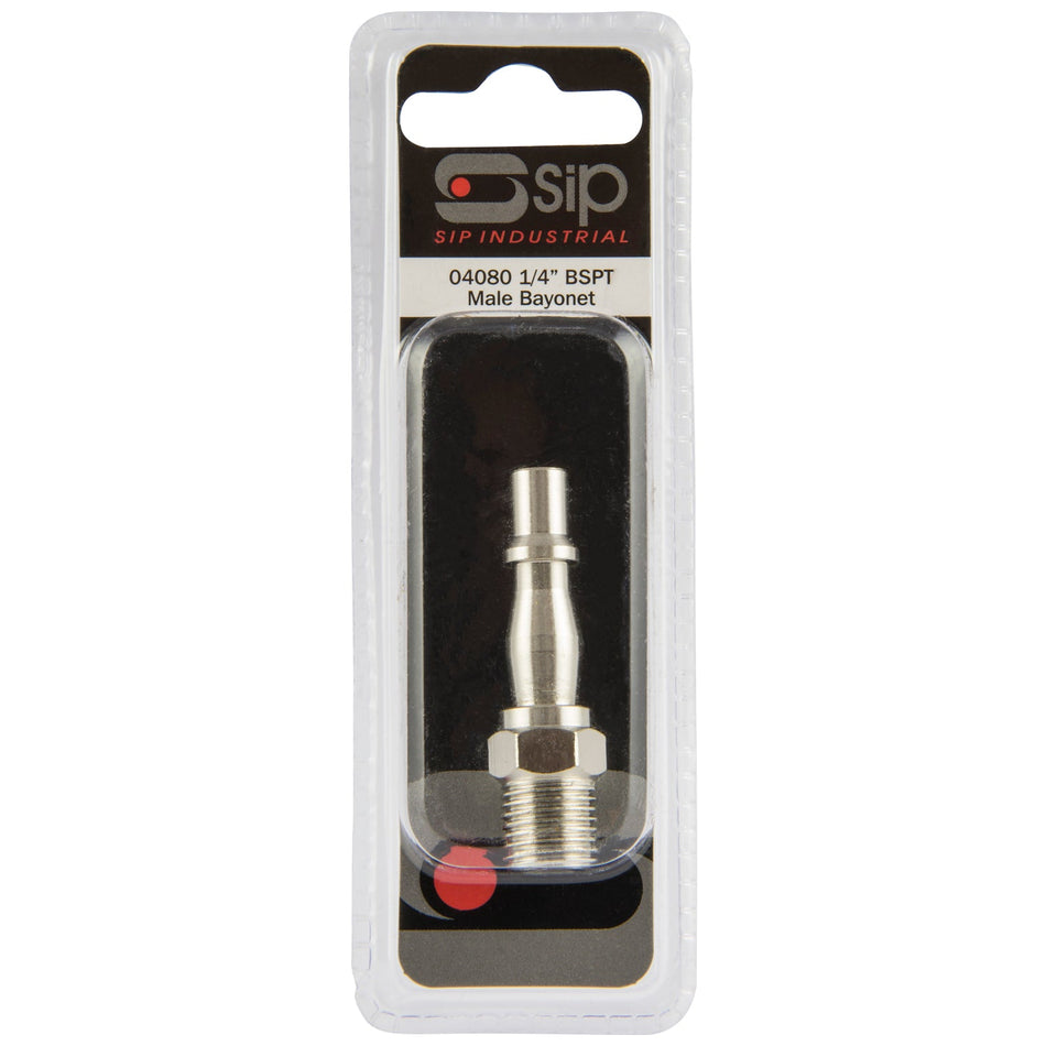 SIP 1/4" Male Bayonet Adaptor  Part Number  4080