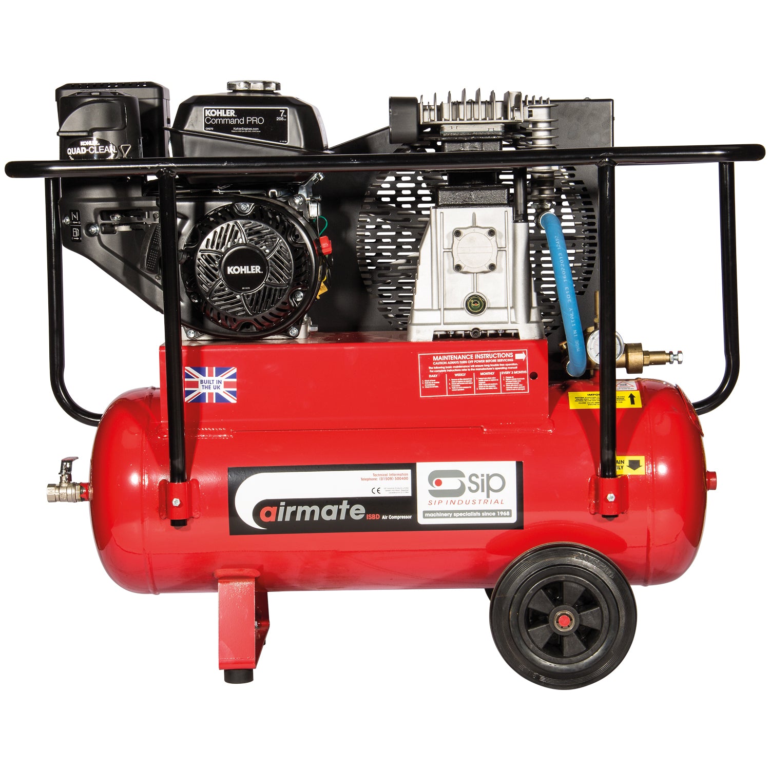 SIP ISKP7/50 Industrial Petrol Compressor