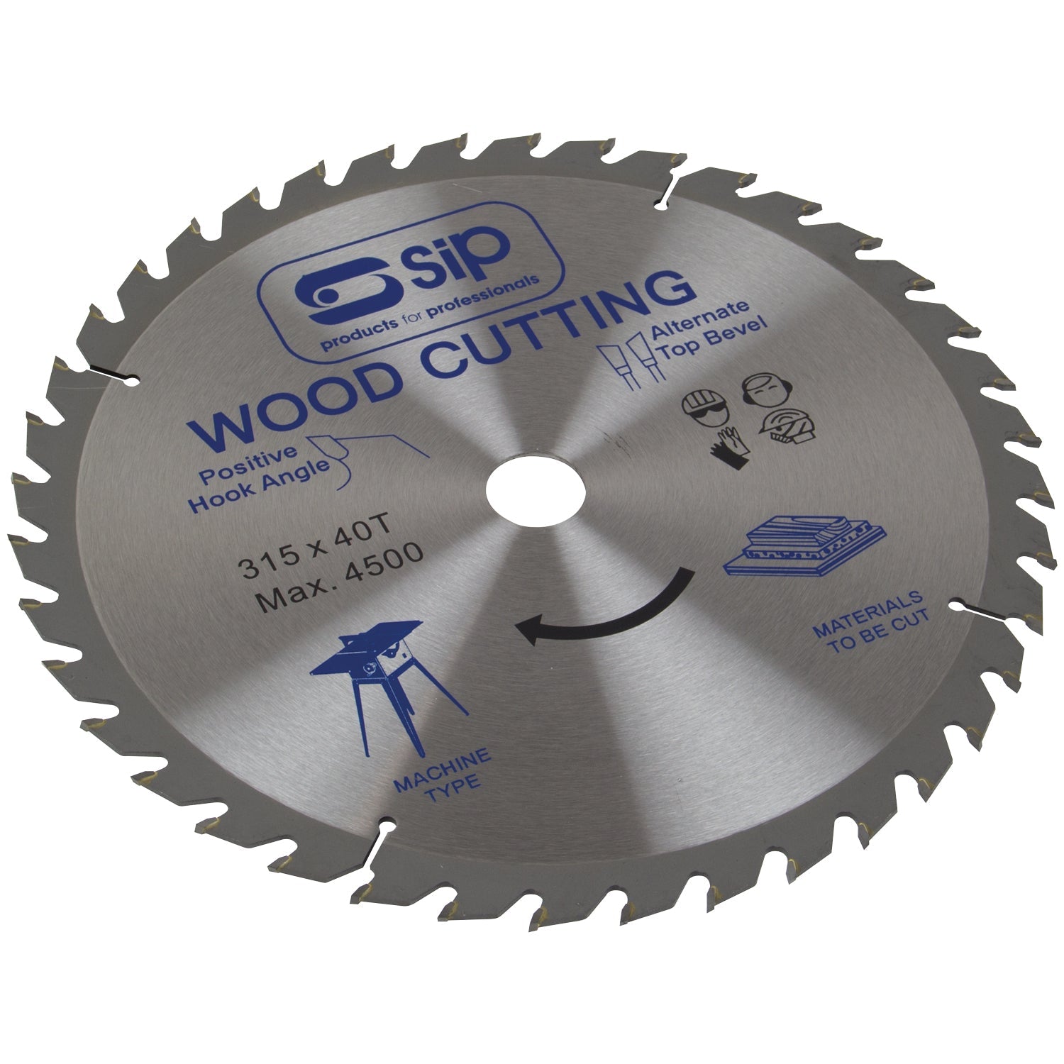 SIP 315mm x 30mm TCT 40T Circular Saw Blade  Part Number  6158