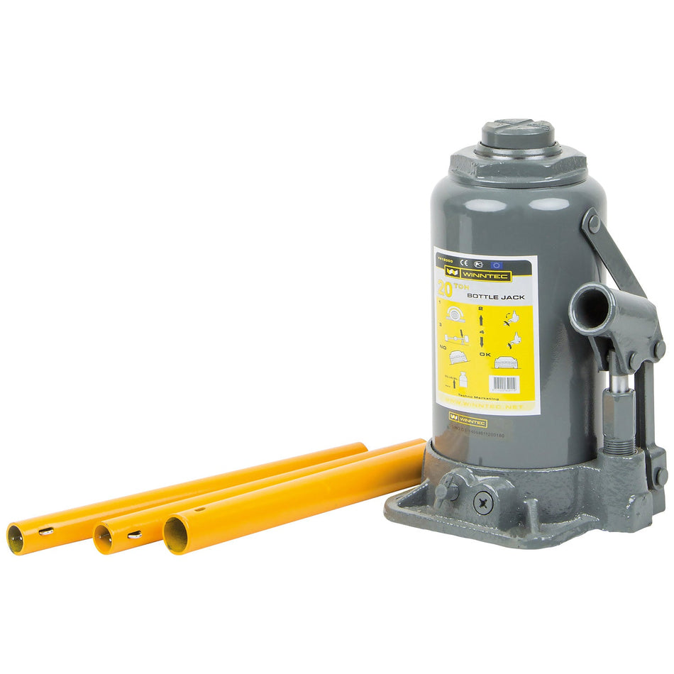 WINNTEC® 20 TON Bottle Jack  Part Number  9818