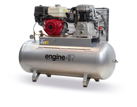 Abac Engineair 12/270 Mobile Petrol 270Ltr 22.4Cfm 14Bar Air Compressor - 1121440122