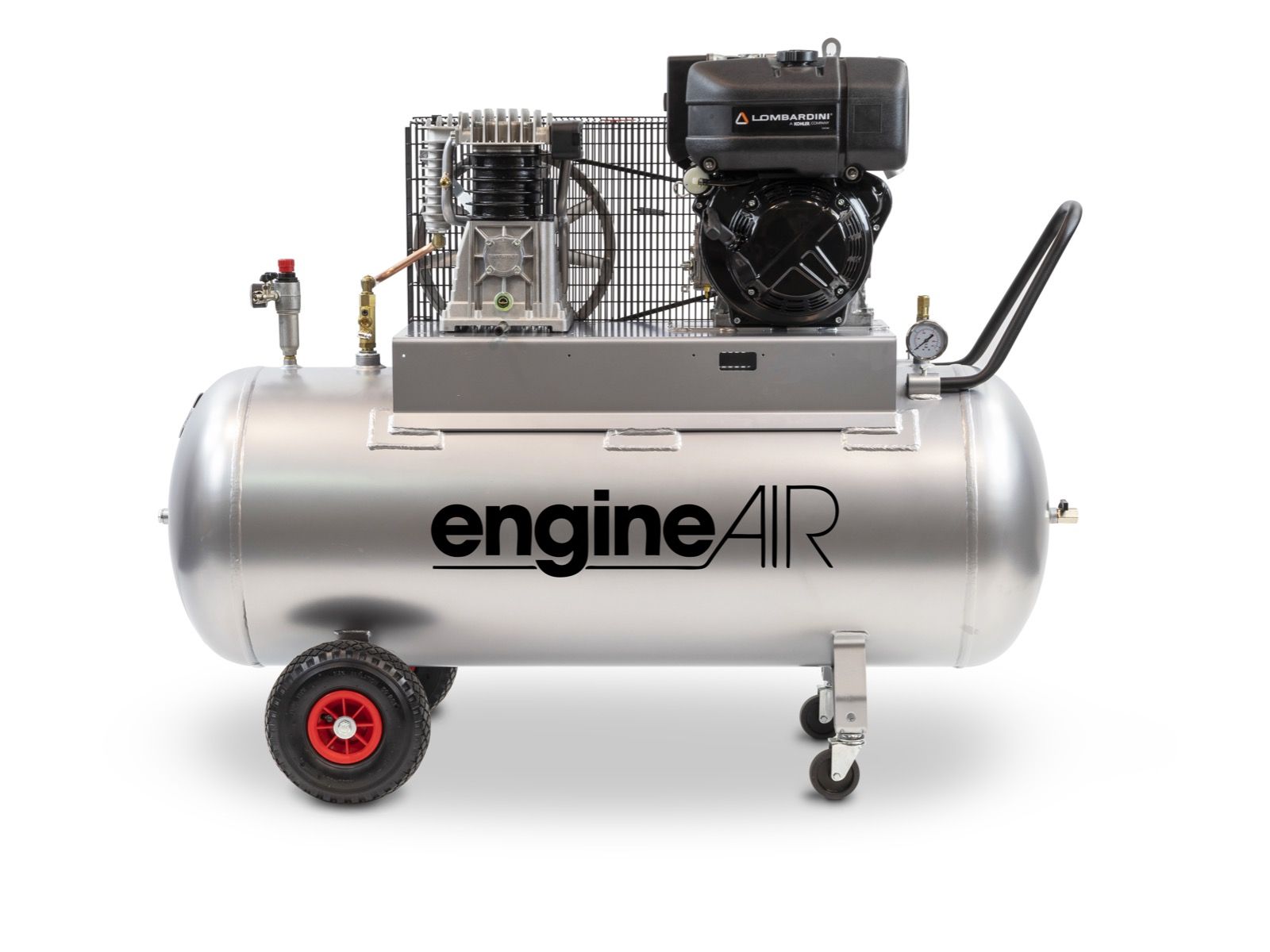 Abac Engineair 7/270 Mobile Diesel 270Ltr 19.1Cfm 10Bar Air Compressor - 1121440128 Petrol