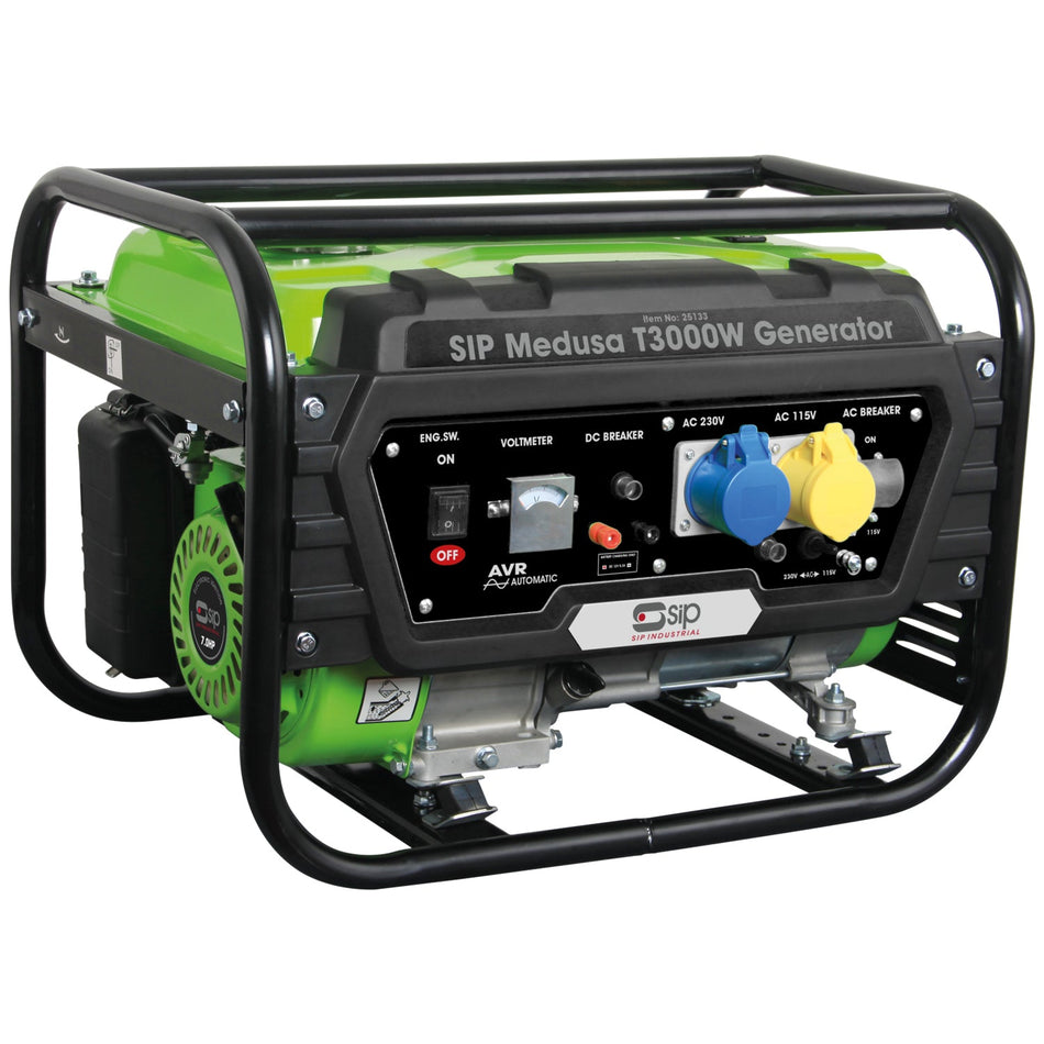 SIP MEDUSA T3000W Petrol Generator