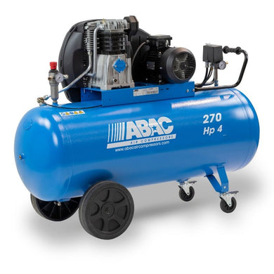 Abac Pro A49B 270 Cm4 270L 19.5Cfm 11 Bar Piston Air Compressor - 4116000254 Heavy Machinery
