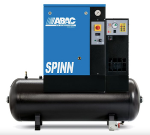 ABAC SPINN 7.5kW 35CFM 10Bar 270L Compressor & Dryer - 4152055003
