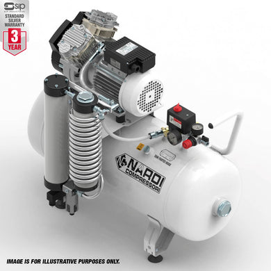 NARDI EXTREME 3D 1.50HP 50ltr Dental Compressor