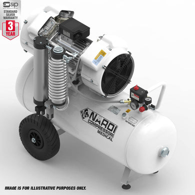 NARDI EXTREME 4D 3.00HP 90ltr Dental Compressor
