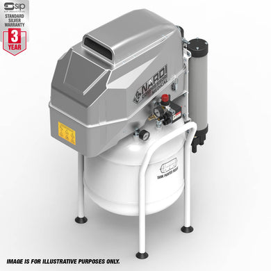 NARDI EXTREME 2D 2.00HP 50ltr Silenced Dental Compressor