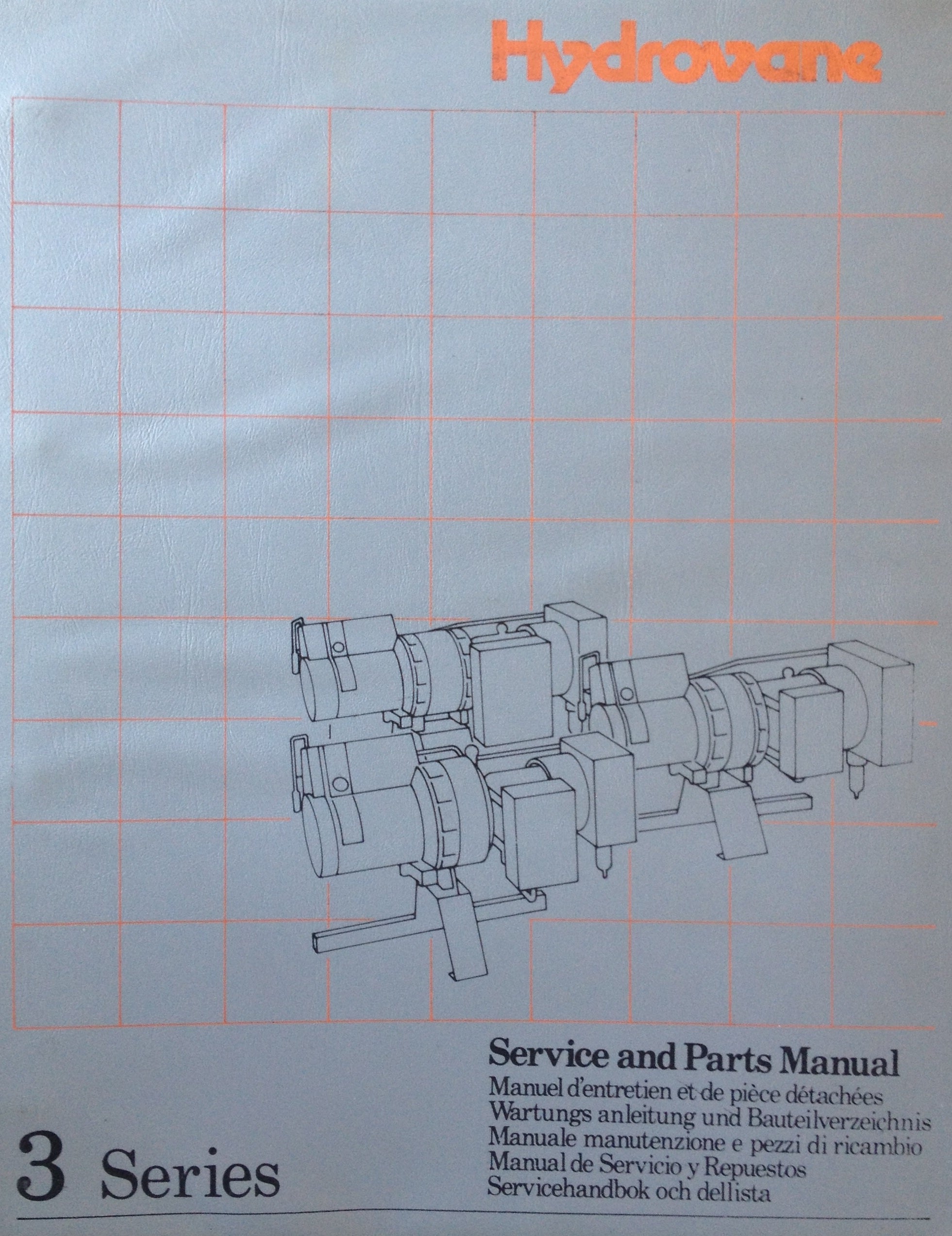 Hydrovane 23 33 & 43 Service Parts Manual 1987 Onwards Power Tool Equipment Manuals
