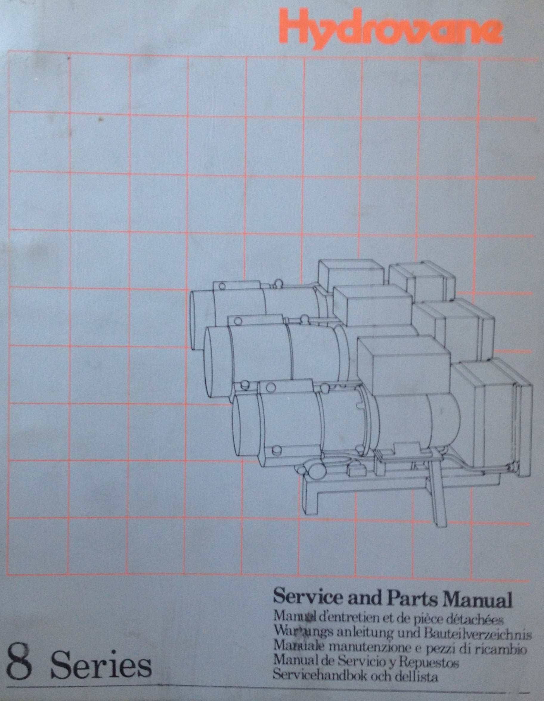Hydrovane 68 88 128 148 218 Service & Parts Manual 1987 Onwards Power Tool Equipment Manuals