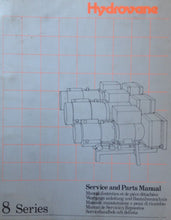 Load image into Gallery viewer, Hydrovane 68 88 128 148 218 Service &amp; Parts Manual 1987 Onwards Power Tool Equipment Manuals