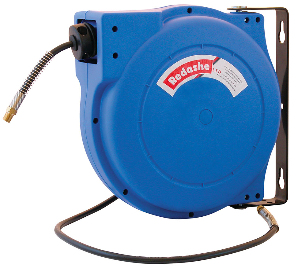 Redashe 8M 12Bar Compressed Air Retractable PVC Hose Reel - C705-200