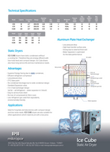 Load image into Gallery viewer, Mikropor Ice Cube Dryer 41 cfm 230V - IC-70