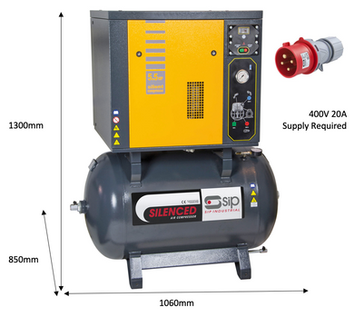 SIP NB5.5/270 Silenced Piston Compressor - 04205