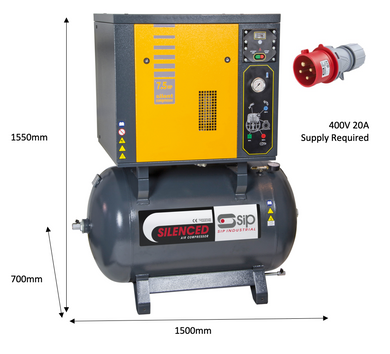 SIP NB7.5/270 Silenced Piston Compressor - 04208