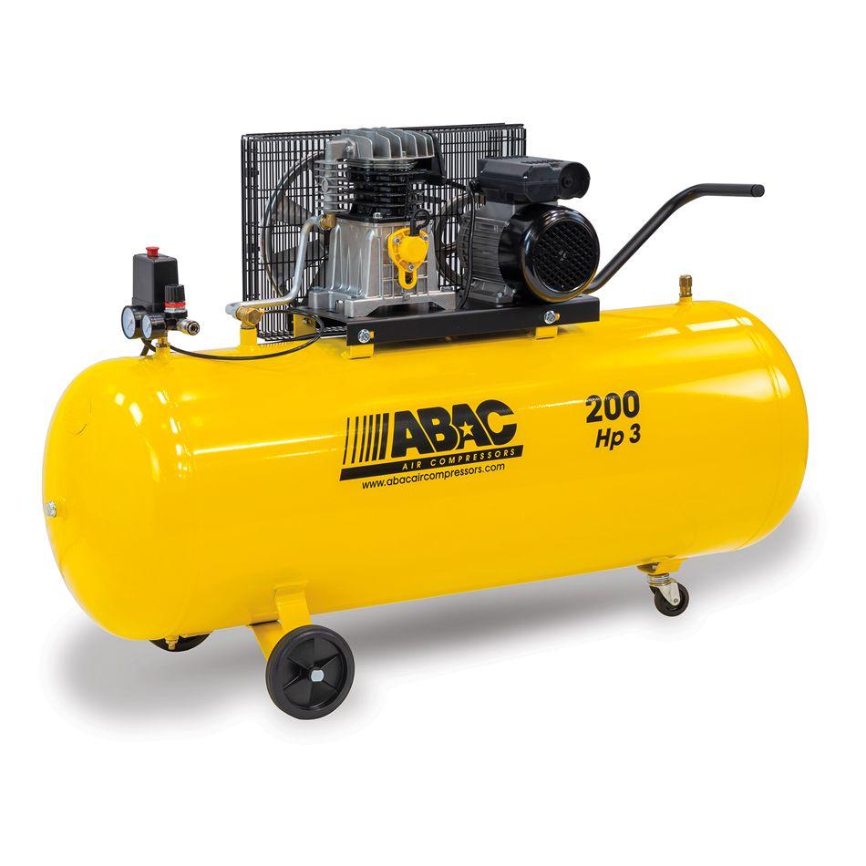 Abac B26B/200 CM3 Baseline 2.2kW 8.5cfm 200ltr 10Bar Air Compressor - 1121450020 - airlinkcompressors.com