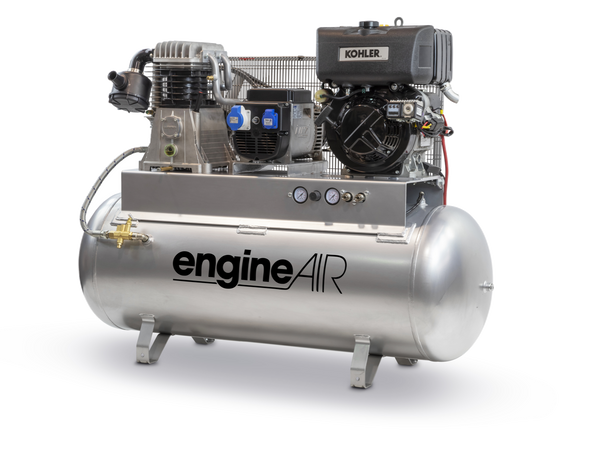 ABAC BI engineAIR 10/270 Mobile Diesel 270LTR 16.5CFM 14Bar Air Compressor - 1121440131 - airlinkcompressors.com