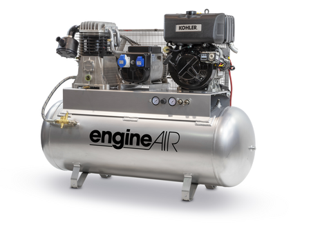 ABAC BI engineAIR 11/270 Mobile Diesel 270LTR 21.4CFM 14Bar Air Compressor - 1121440132 - airlinkcompressors.com