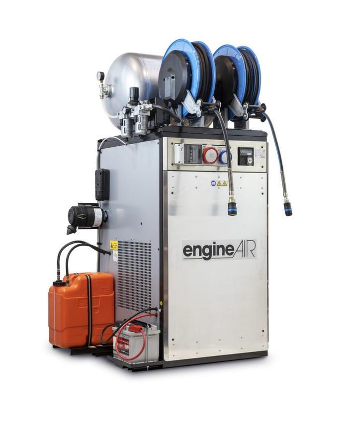 ABAC BI engineAIR 17/90 ES Mobile Diesel 90LTR 27CFM 12Bar Air Compressor - 1121440116 - airlinkcompressors.com