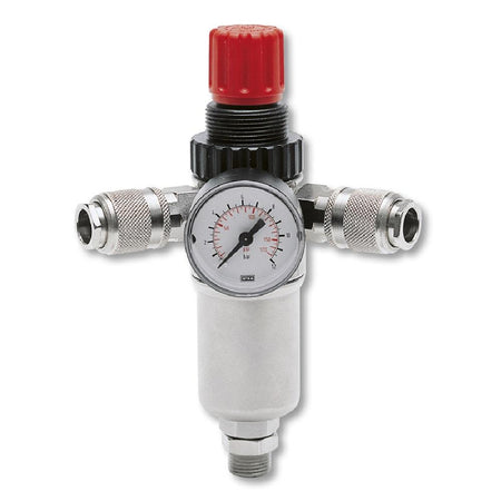 ABAC Compressed Air Pressure Regulator 3/8" & Euro Couplings - 6214344200 - airlinkcompressors.com