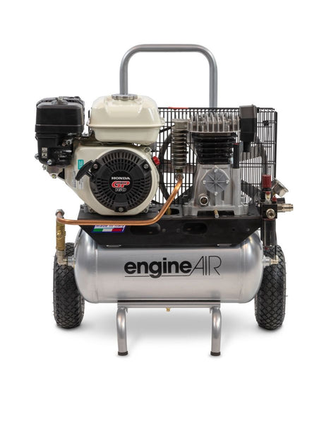 ABAC engineAIR 4/22 Mobile Petrol 22LTR 11.3CFM 10Bar Air Compressor - 1121440136 - airlinkcompressors.com