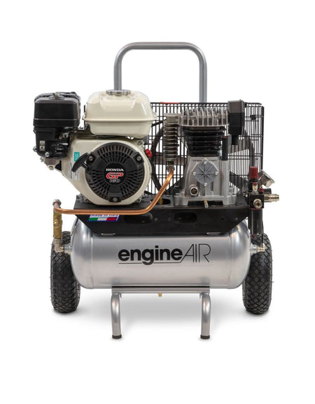 ABAC engineAIR 4/22 Mobile Petrol 22LTR 11.3CFM 10Bar Air Compressor - 1121440136 - airlinkcompressors.com