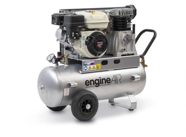 ABAC engineAIR 5/10 Mobile Petrol 50LTR 14.5CFM 10Bar Air Compressor - 1121440110 - airlinkcompressors.com