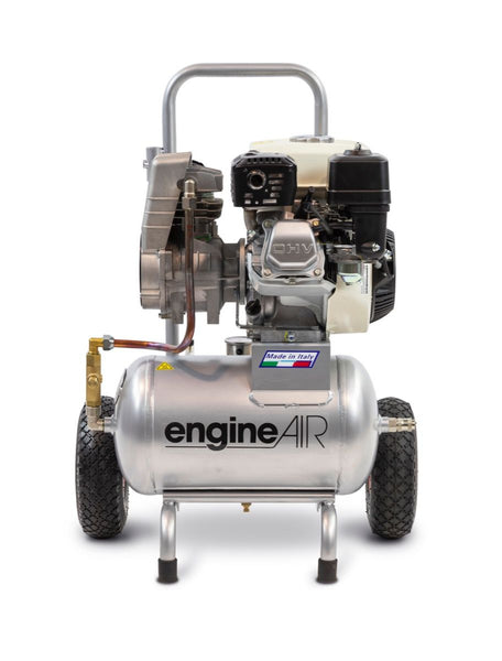 ABAC engineAIR 5/20 Mobile Petrol 20LTR 9.7CFM 10Bar Air Compressor - 1121440135 - airlinkcompressors.com