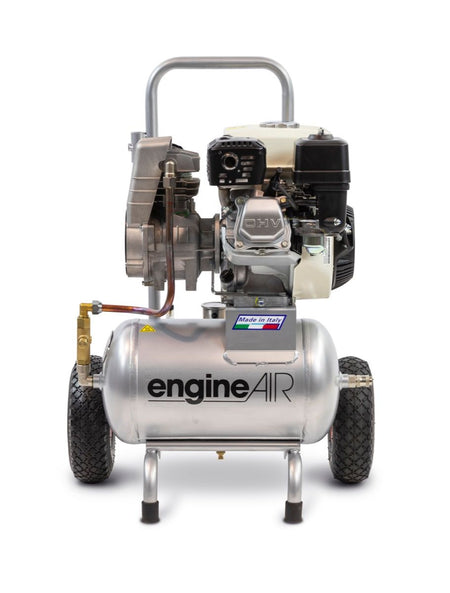 ABAC engineAIR 5/20 Mobile Petrol 20LTR 9.7CFM 10Bar Air Compressor - 1121440135 - airlinkcompressors.com