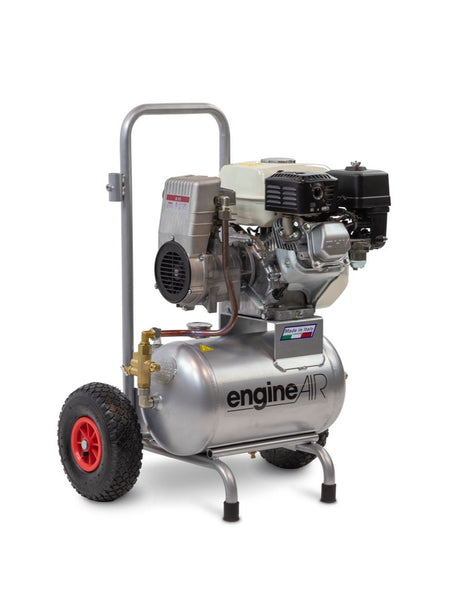 ABAC engineAIR 5/20 Mobile Petrol 20LTR 9.7CFM 10Bar Air Compressor - 1121440135 - airlinkcompressors.com