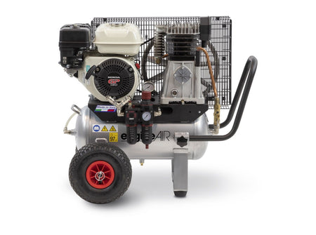 ABAC engineAIR 5/22 Mobile Petrol 22LTR 11.3CFM 10Bar Air Compressor - 1121440137 - airlinkcompressors.com