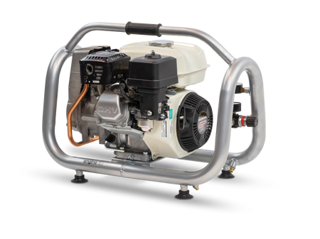 ABAC engineAIR 5/4 Hand Held Petrol 4LTR 9.7CFM 10Bar Air Compressor - 1121440134 - airlinkcompressors.com
