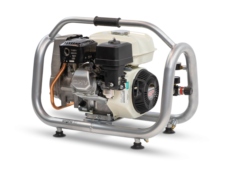 ABAC engineAIR 5/4 Hand Held Petrol 4LTR 9.7CFM 10Bar Air Compressor - 1121440134 - airlinkcompressors.com