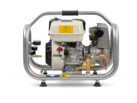 ABAC engineAIR 5/4 Hand Held Petrol 4LTR 9.7CFM 10Bar Air Compressor - 1121440134 - airlinkcompressors.com