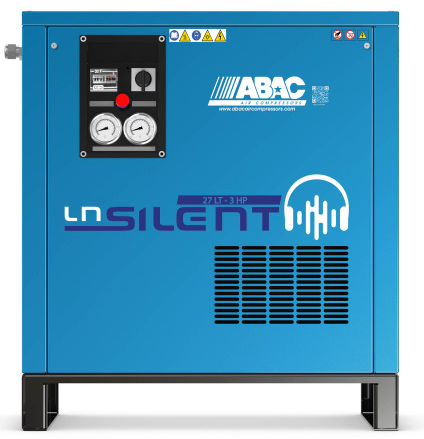 ABAC LN0 A29B 27L T3 - 11 CFM 10 Bar 400V Lubricated Silenced Air Compressor - 4116026330 - airlinkcompressors.com