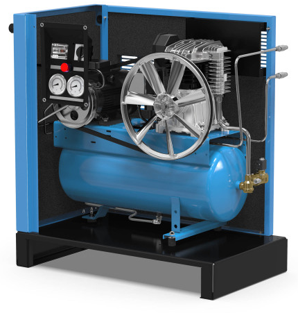 ABAC LN0 A29B 27L T3 - 11 CFM 10 Bar 400V Lubricated Silenced Air Compressor - 4116026330 - airlinkcompressors.com