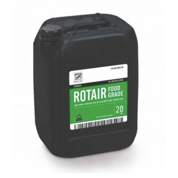 ABAC Screw Air Compressor Oil Rotair Food Grade 20L - 1630060500 - airlinkcompressors.com