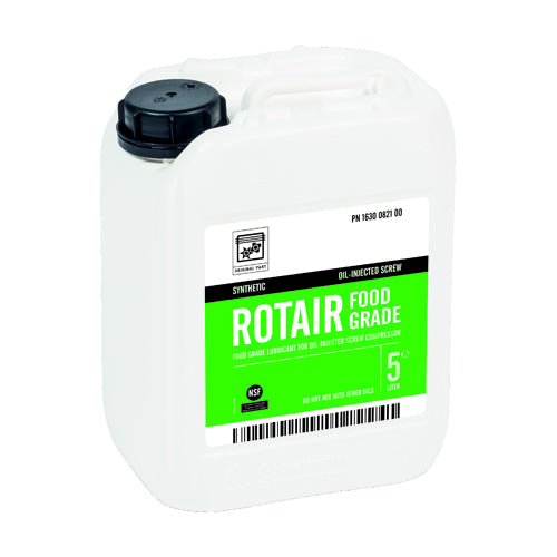 ABAC Screw Air Compressor Oil Rotair Food Grade 5L - 1630082100 - airlinkcompressors.com