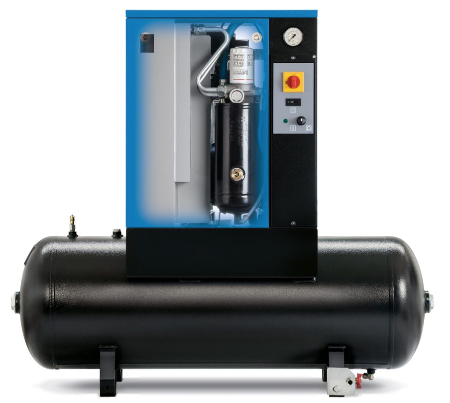 ABAC SPINN 2.2 kW 10 Bar 200L Tank 400V Screw Compressor - 4152054947 - airlinkcompressors.com