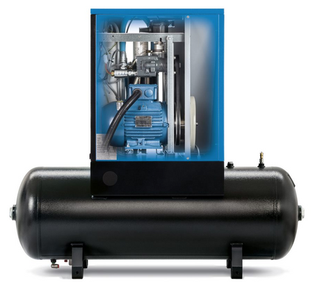 ABAC SPINN 2.2 kW 10 Bar 200L Tank 400V Screw Compressor - 4152054947 - airlinkcompressors.com